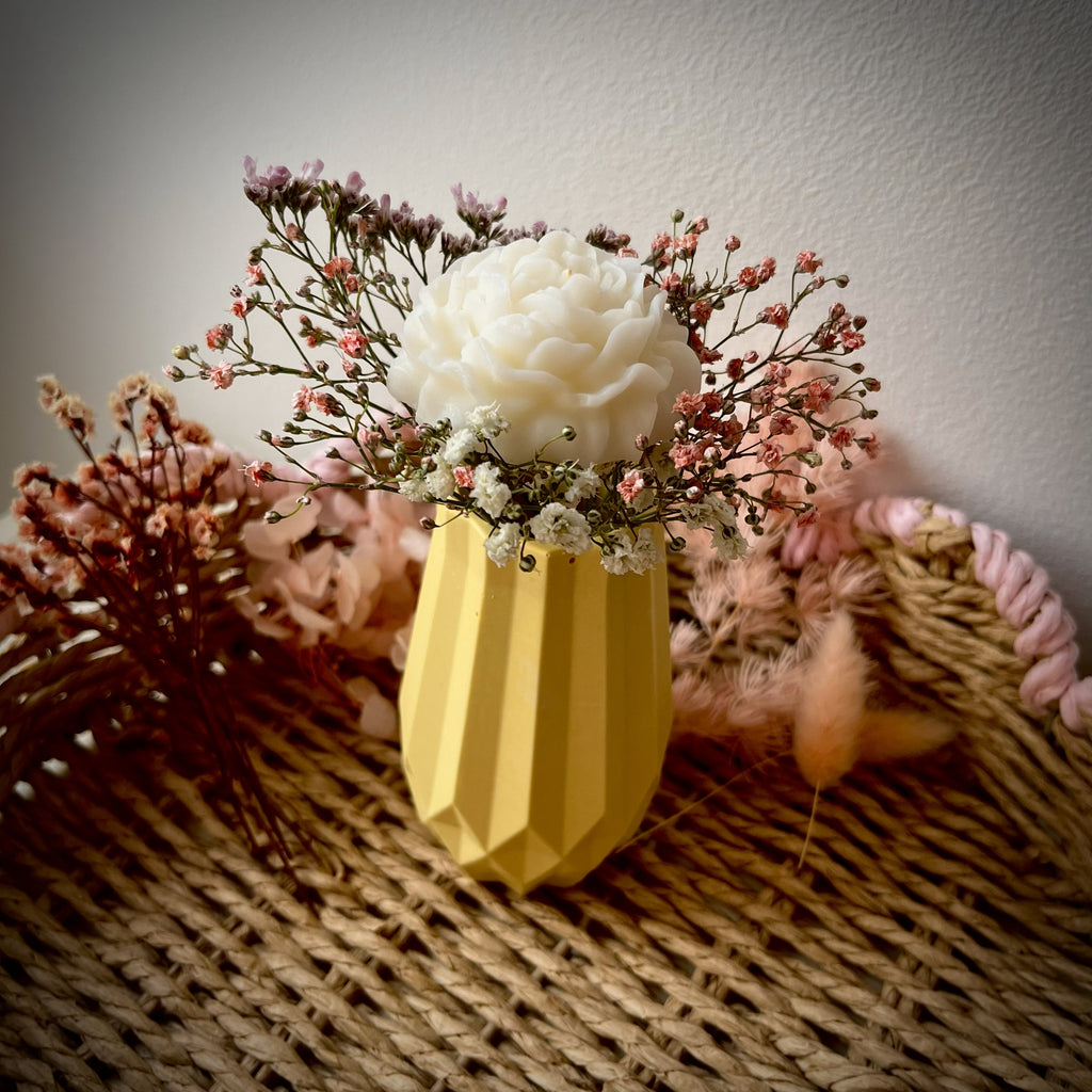 Fleur en fondant parfumé