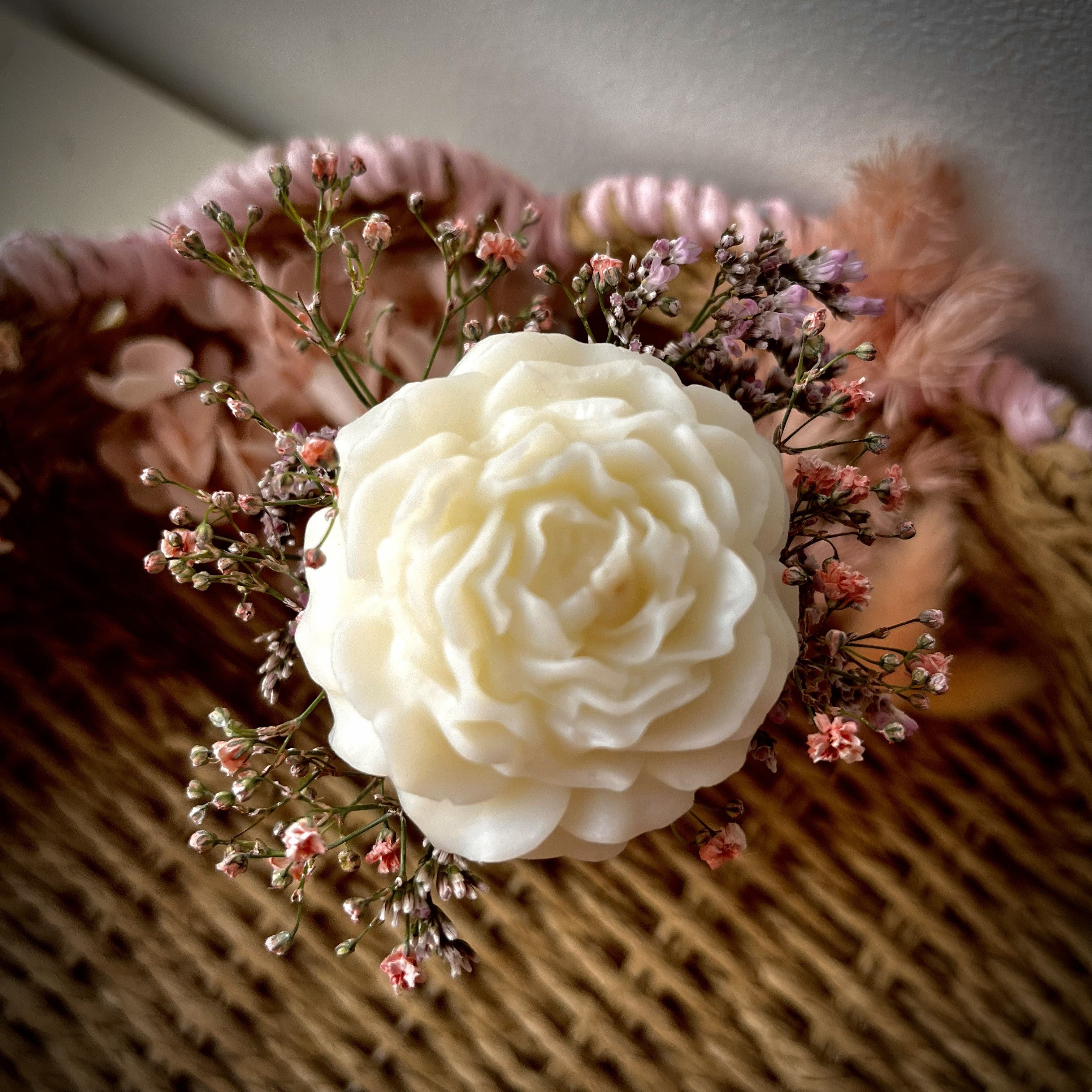 Fleur en fondant parfumé