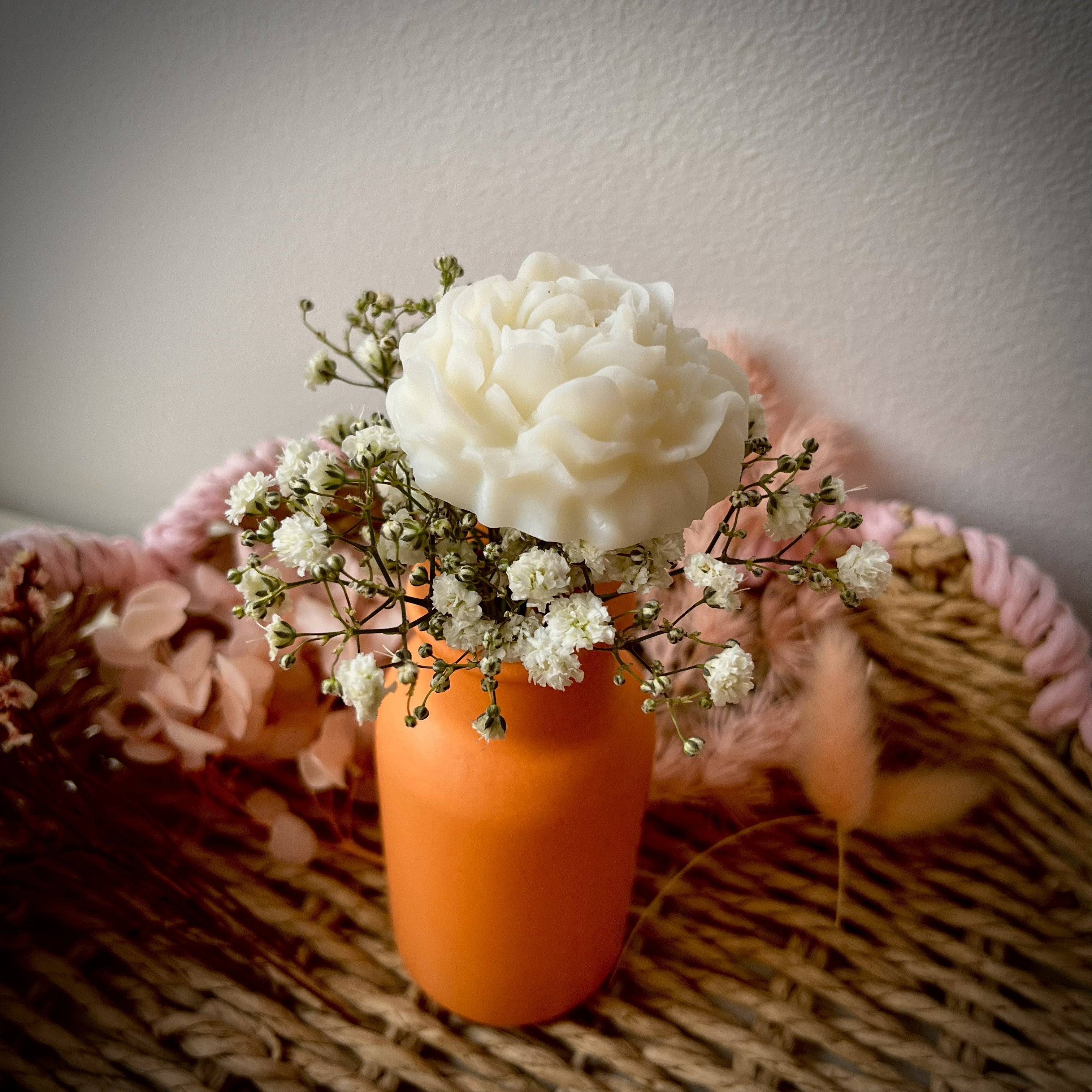 Fleur en fondant parfumé