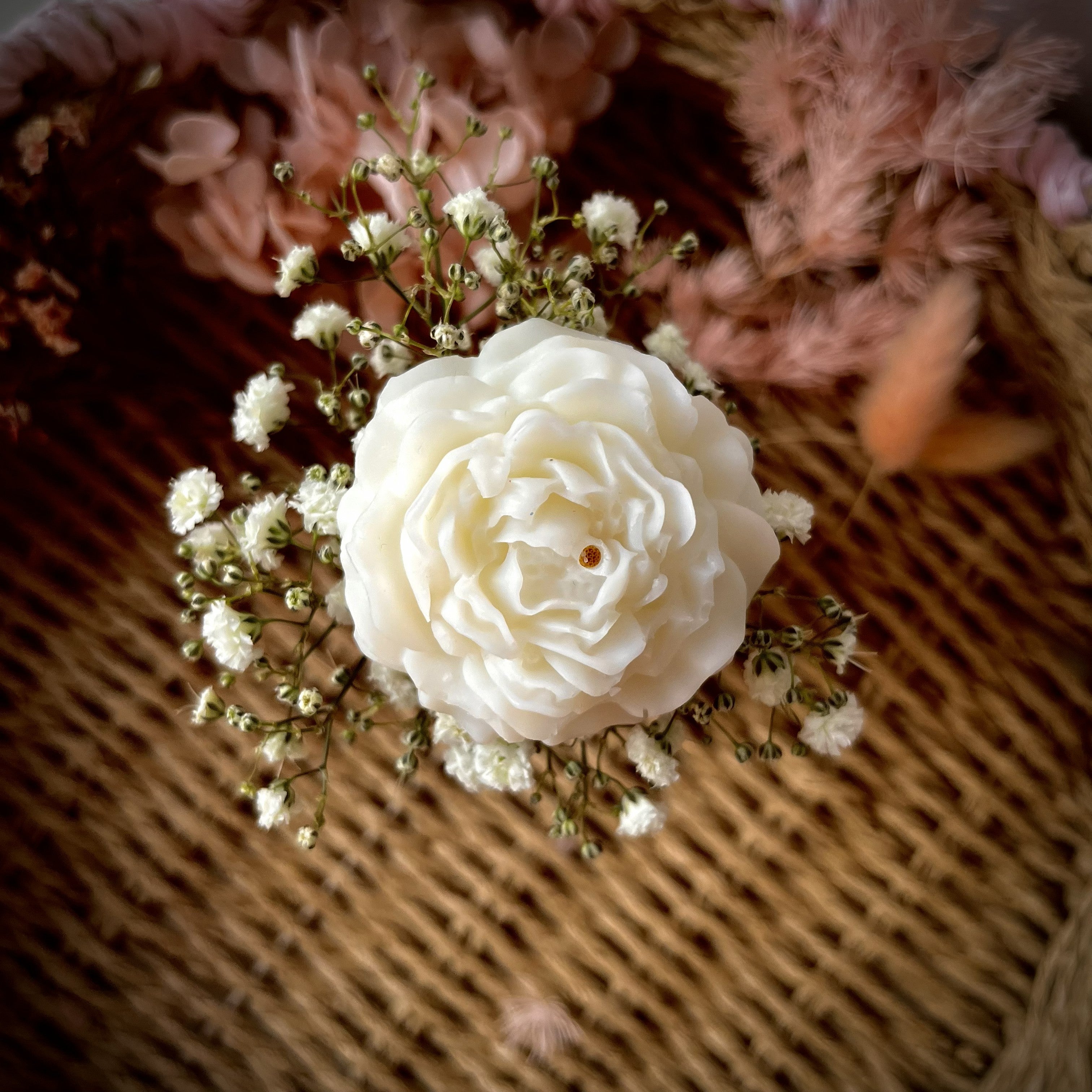 Fleur en fondant parfumé