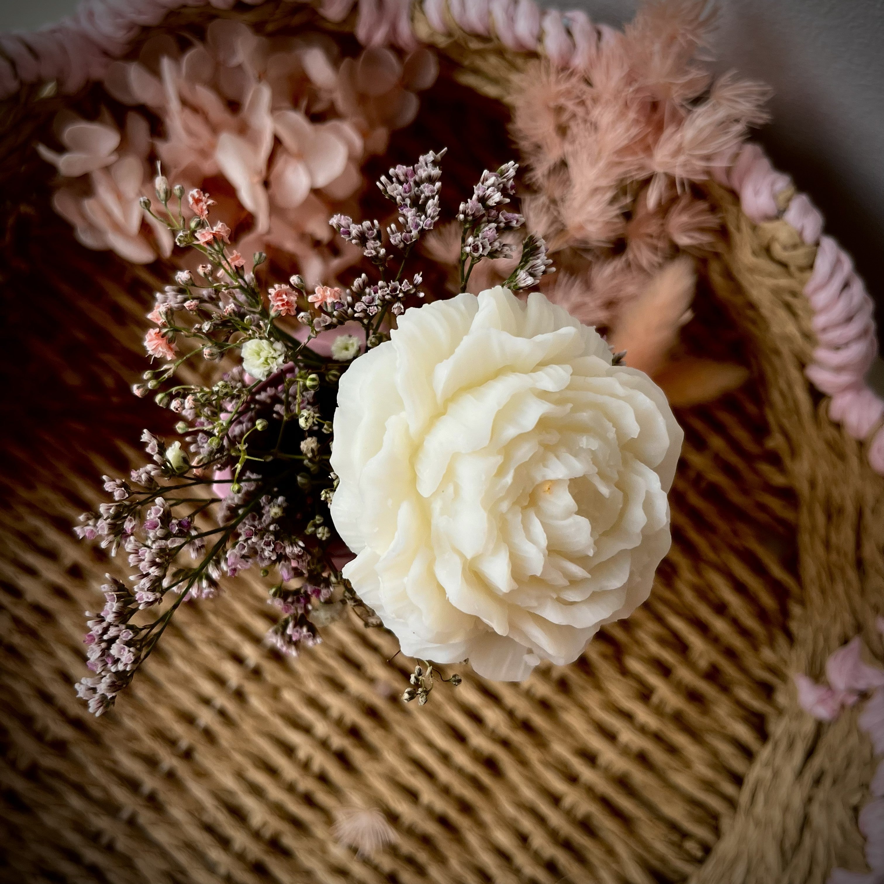Fleur en fondant parfumé